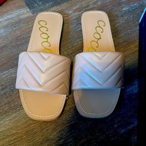 Ccocci sandals, taupe 6.5